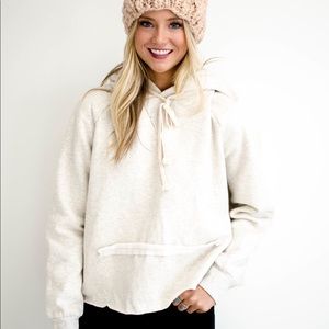 Vintage Cropped Hoodie